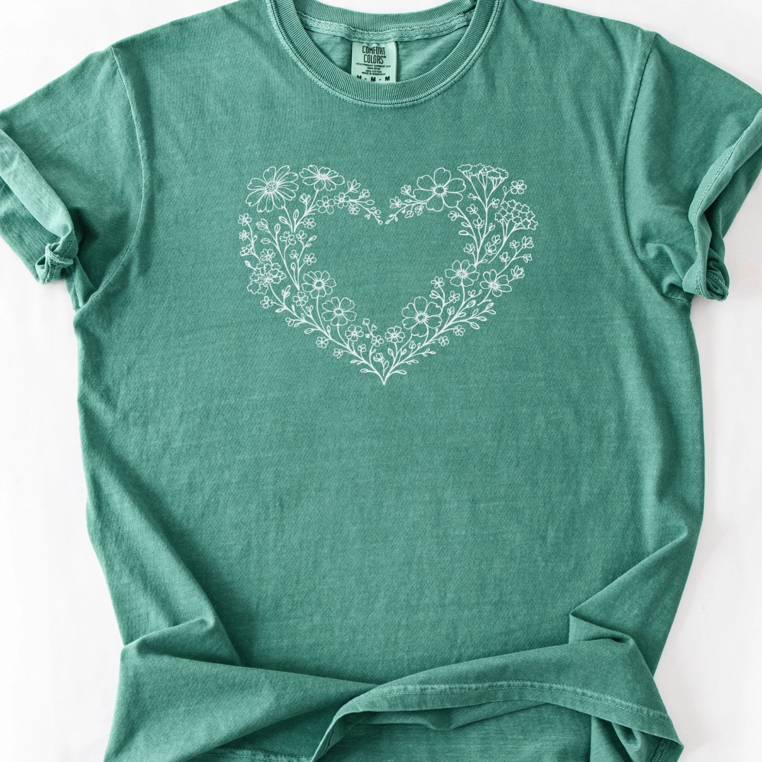 Floral Heart T-shirt