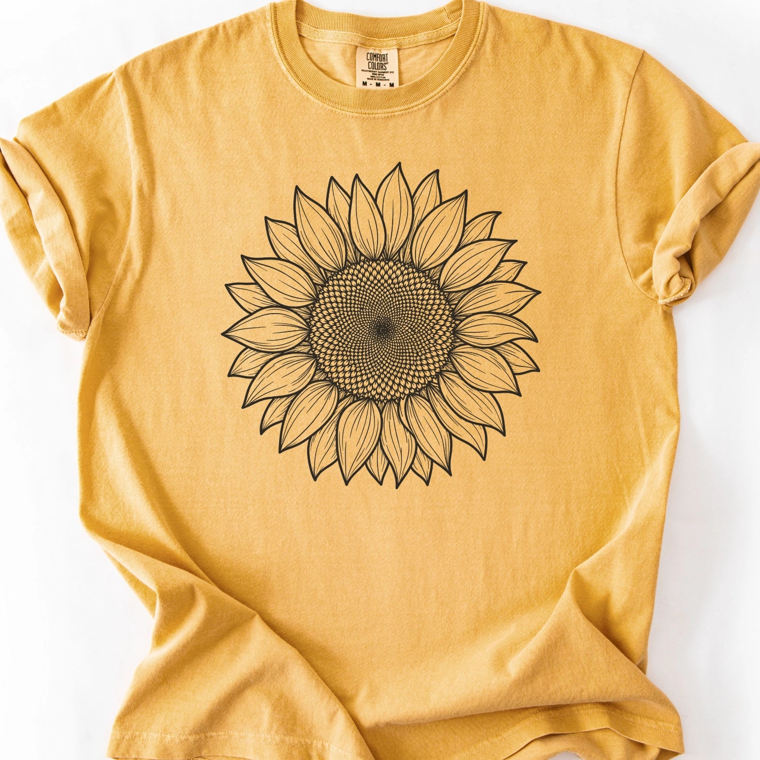 Stencil Sunflower T-shirt