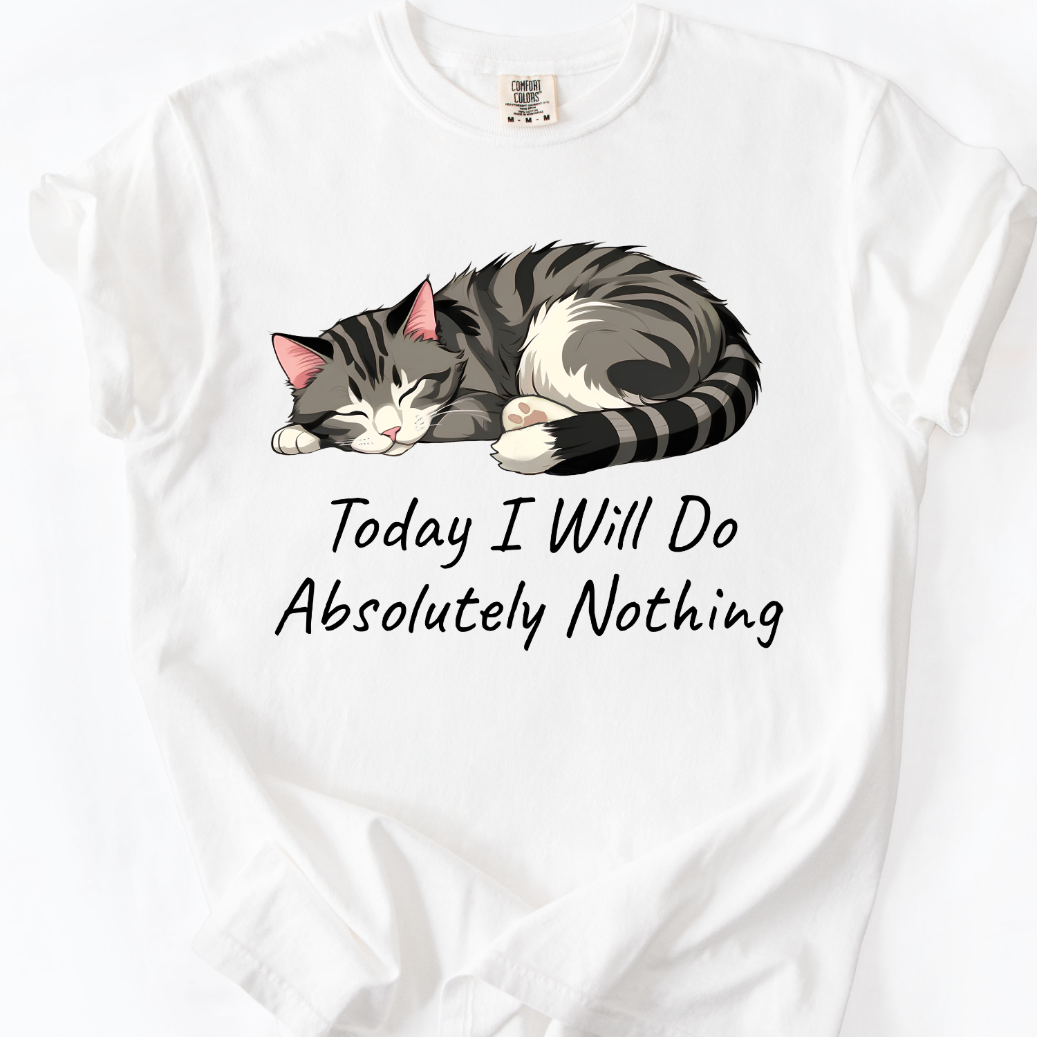 Sleeping Cat T-Shirt