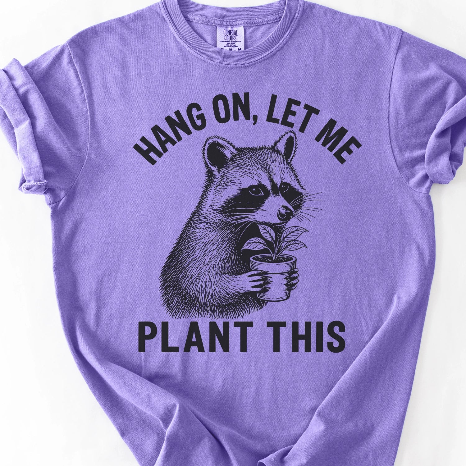 Racoon Gardening T-shirt