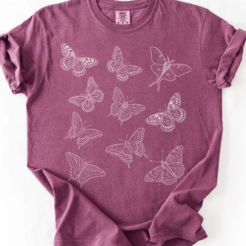 Butterfly Collage T-Shirt