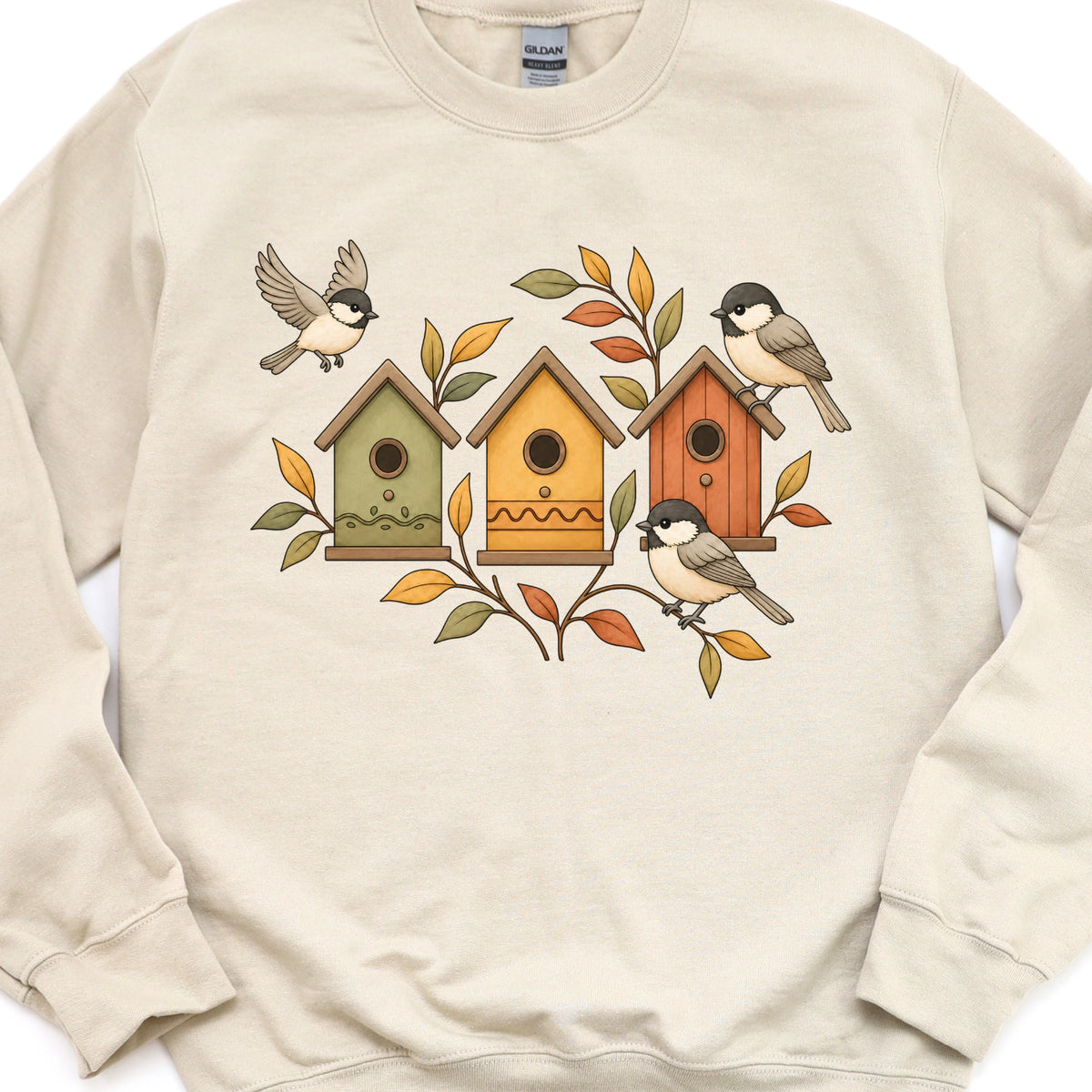 Chickadees at Home Sweatshirt