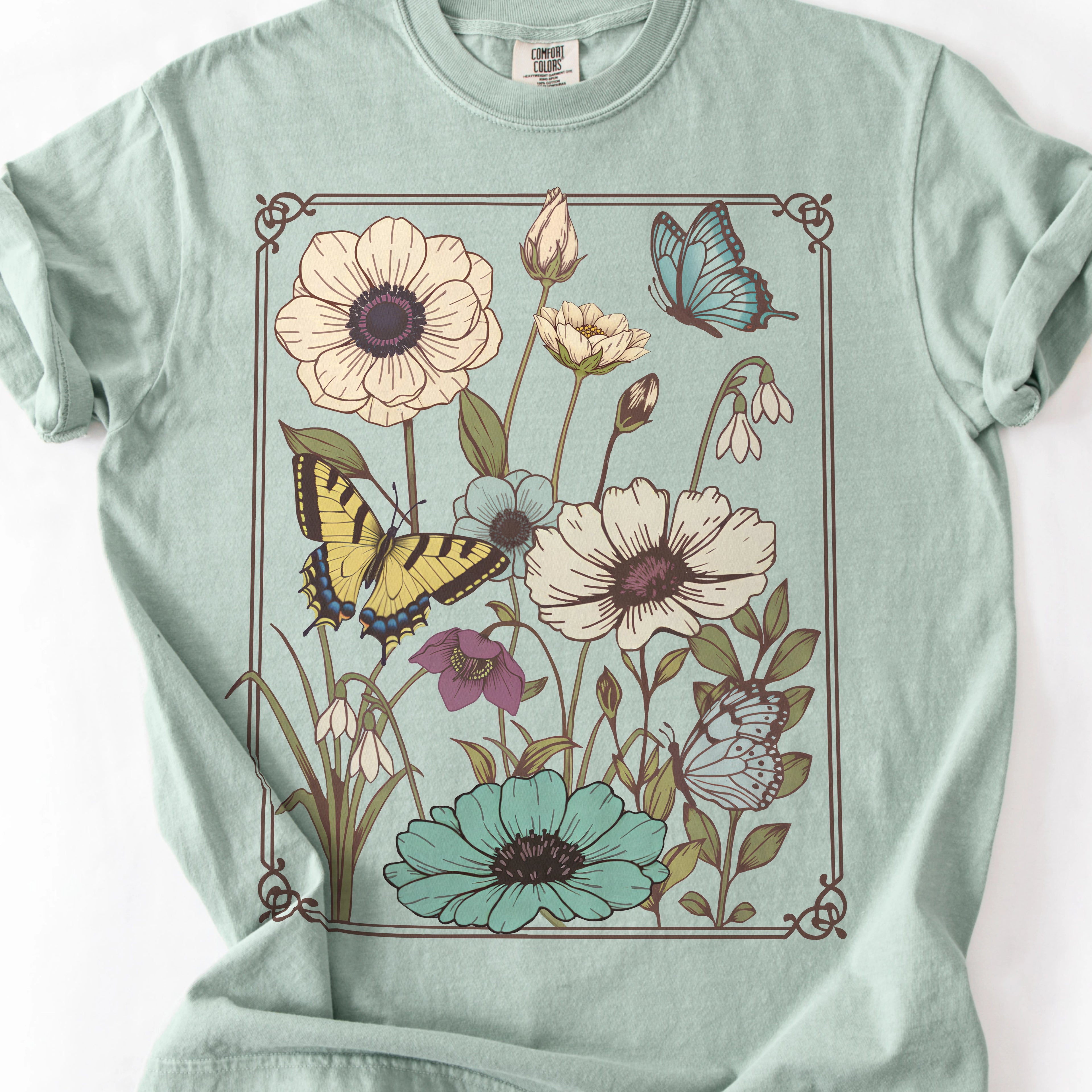 Floral Collage T-shirt
