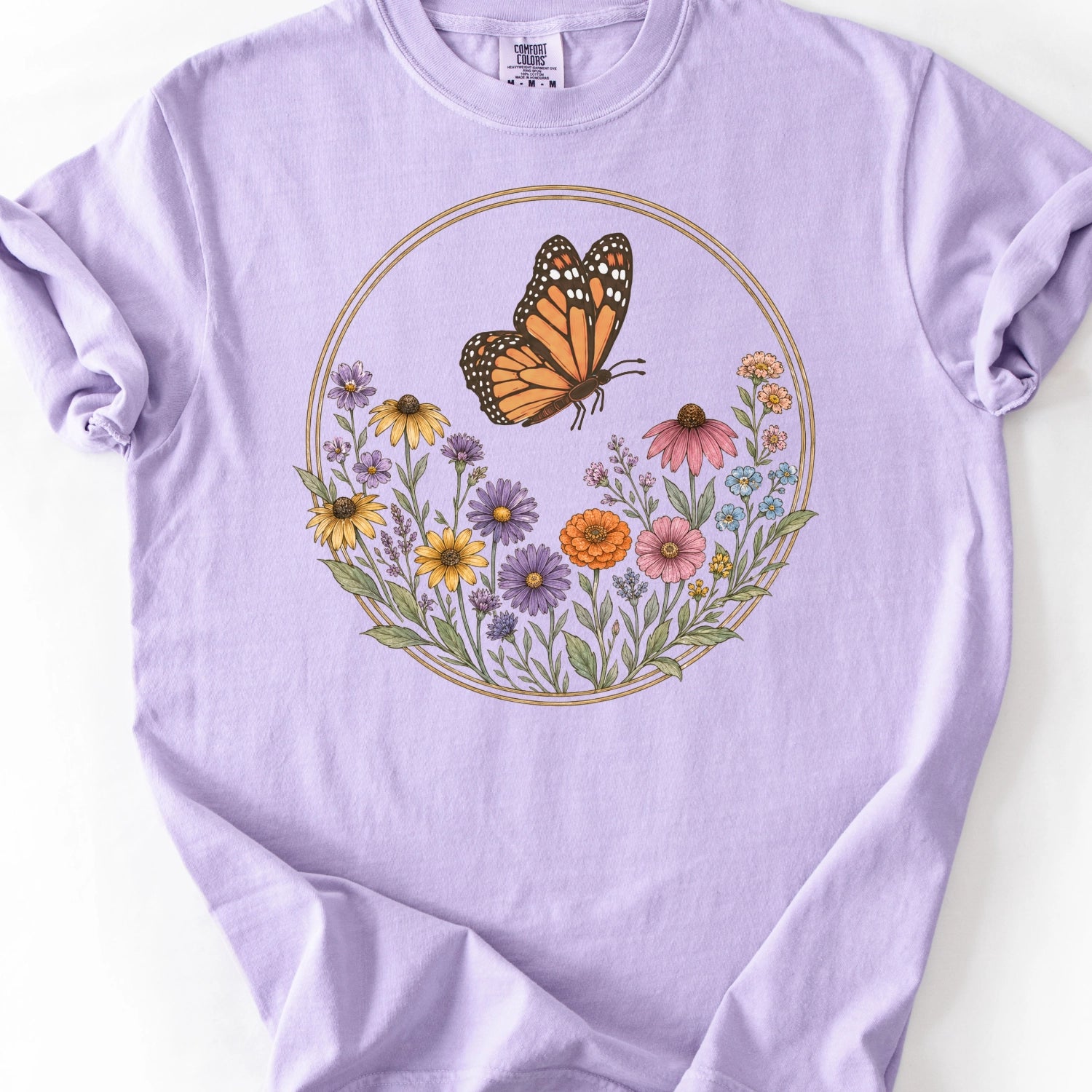 Botanical Butterfly T-Shirt