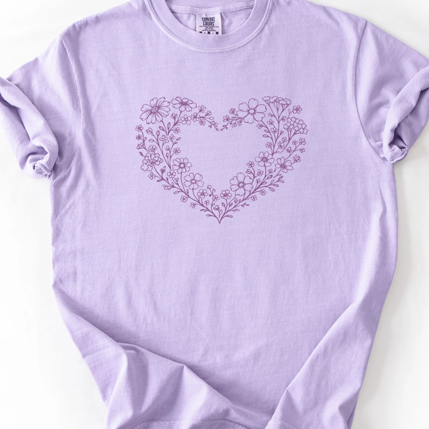 Floral Heart T-Shirt