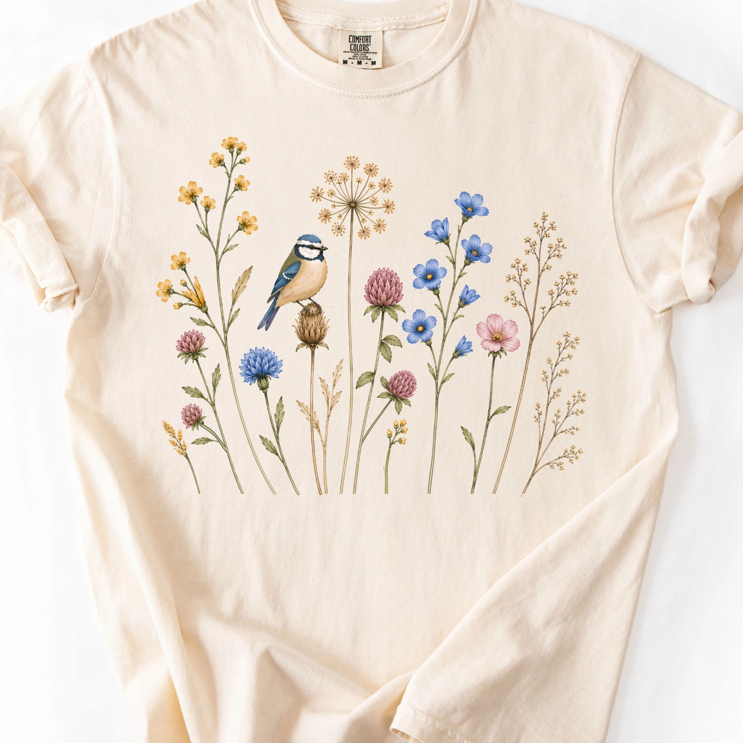 Wildflower Bird T-Shirt