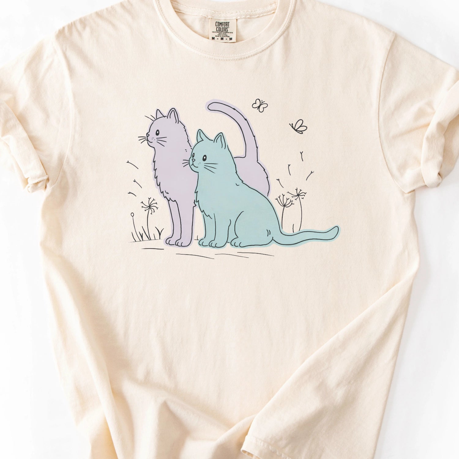 Pastel Cats T-shirt
