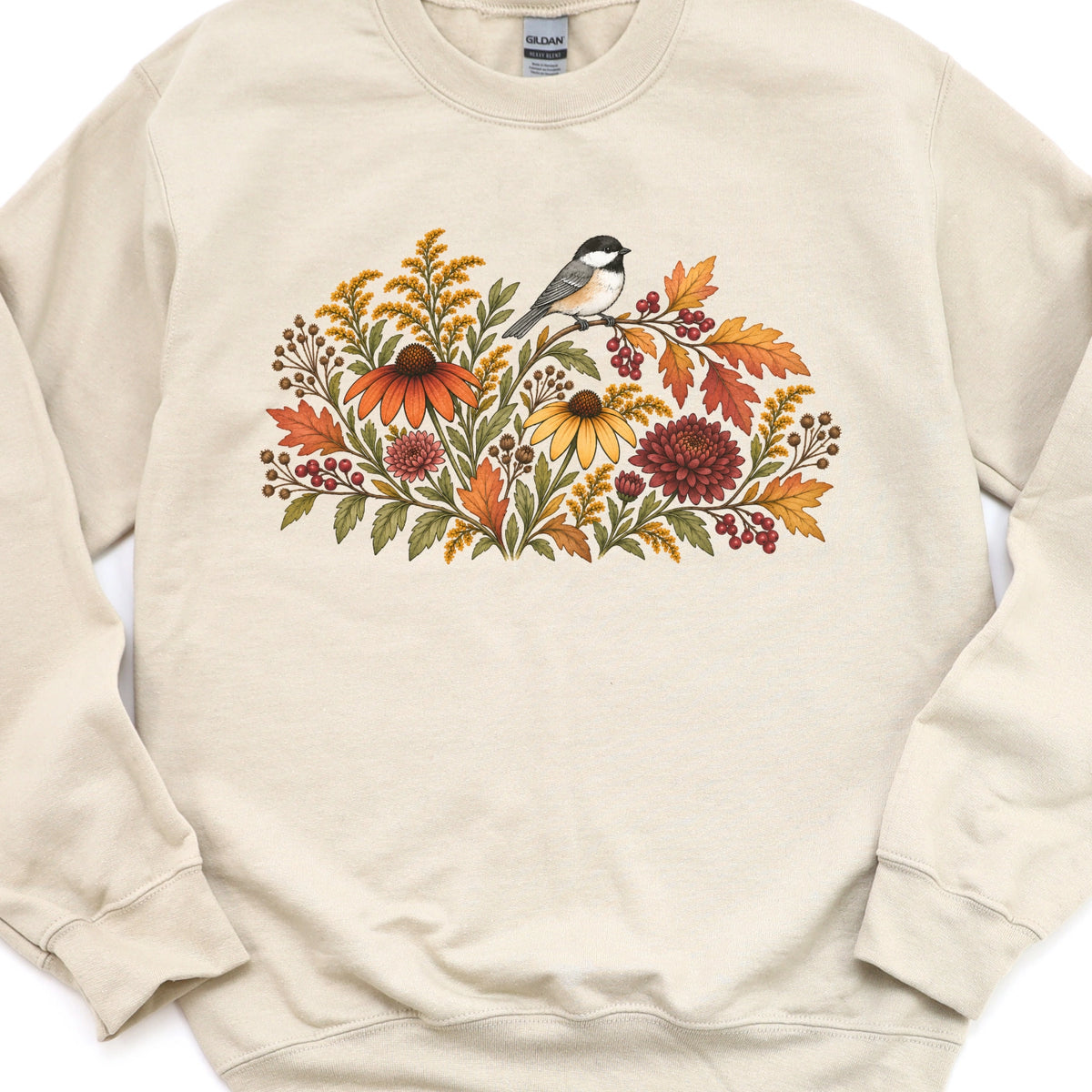 Autumn Chickadee Sweatshirt