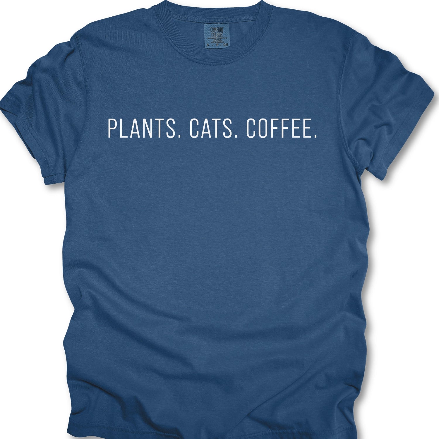 Plants Cats Coffee T-Shirt