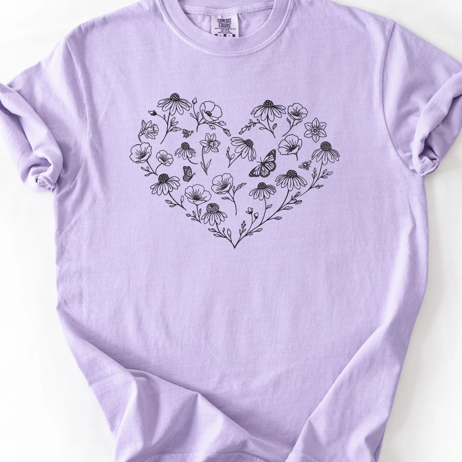 Floral Heart T-shirt
