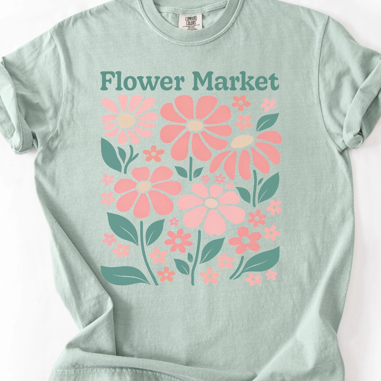 Flower Market Gardening T-Shirt