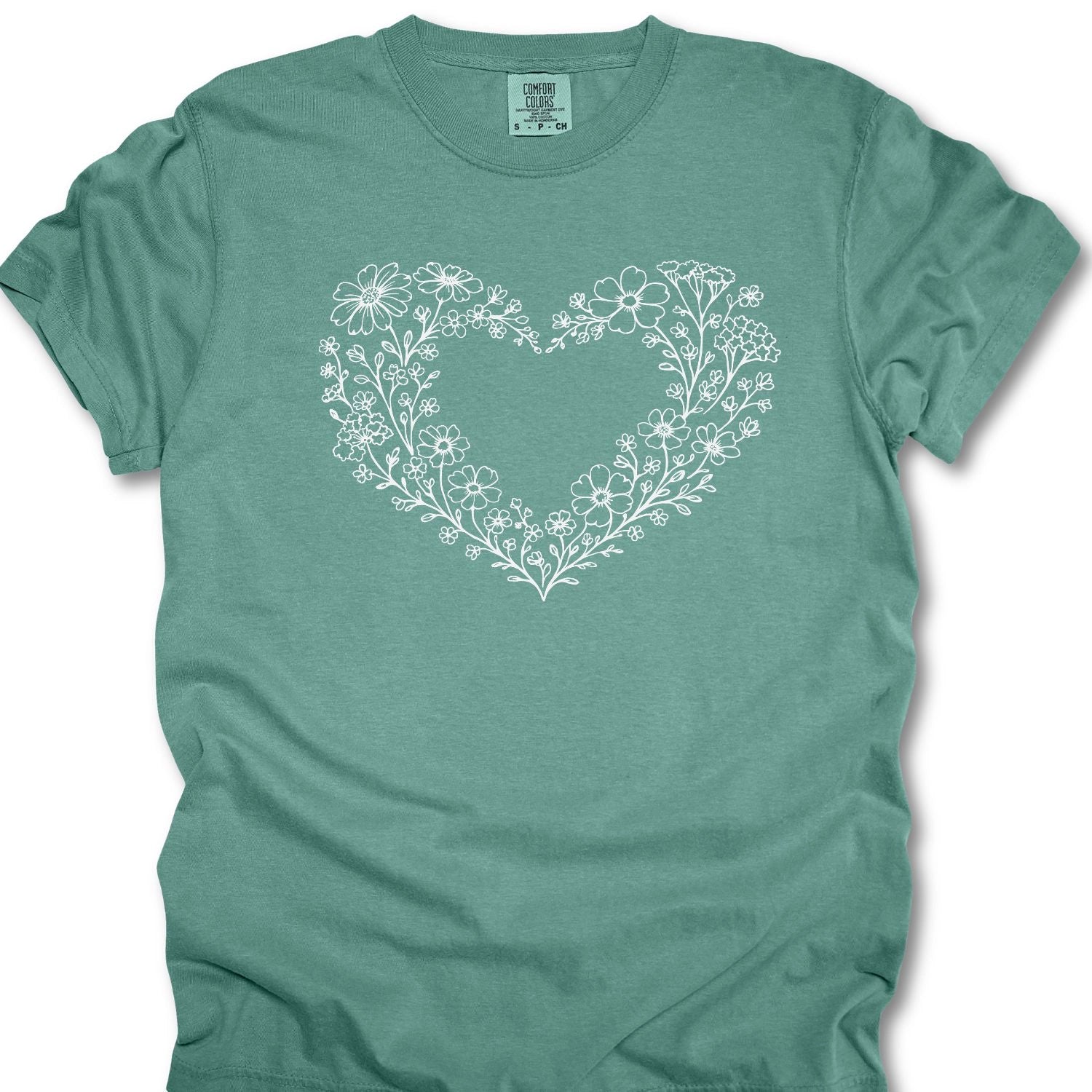 Floral Heart T-shirt