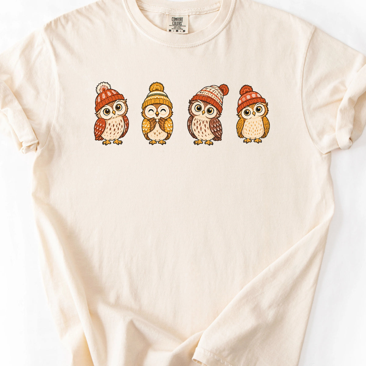 Four Little Owls T-Shirt