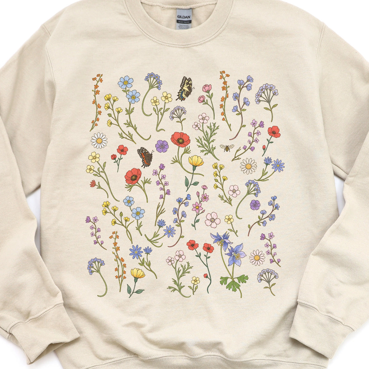 Vintage Floral Sweatshirt