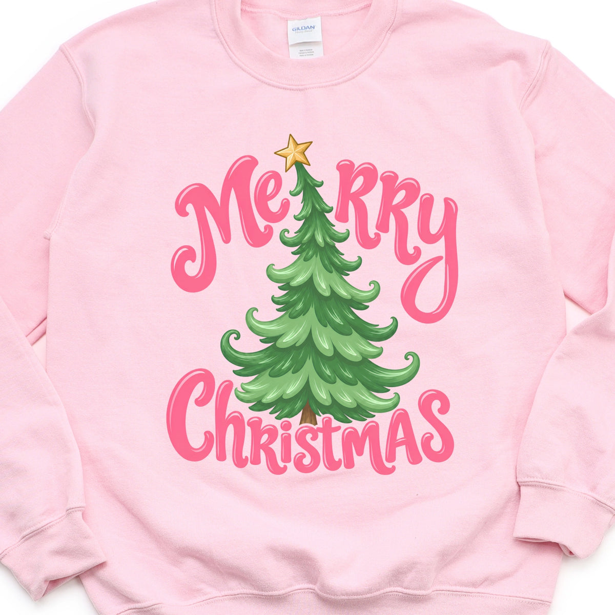 Merry Christmas Tree Sweatshirt