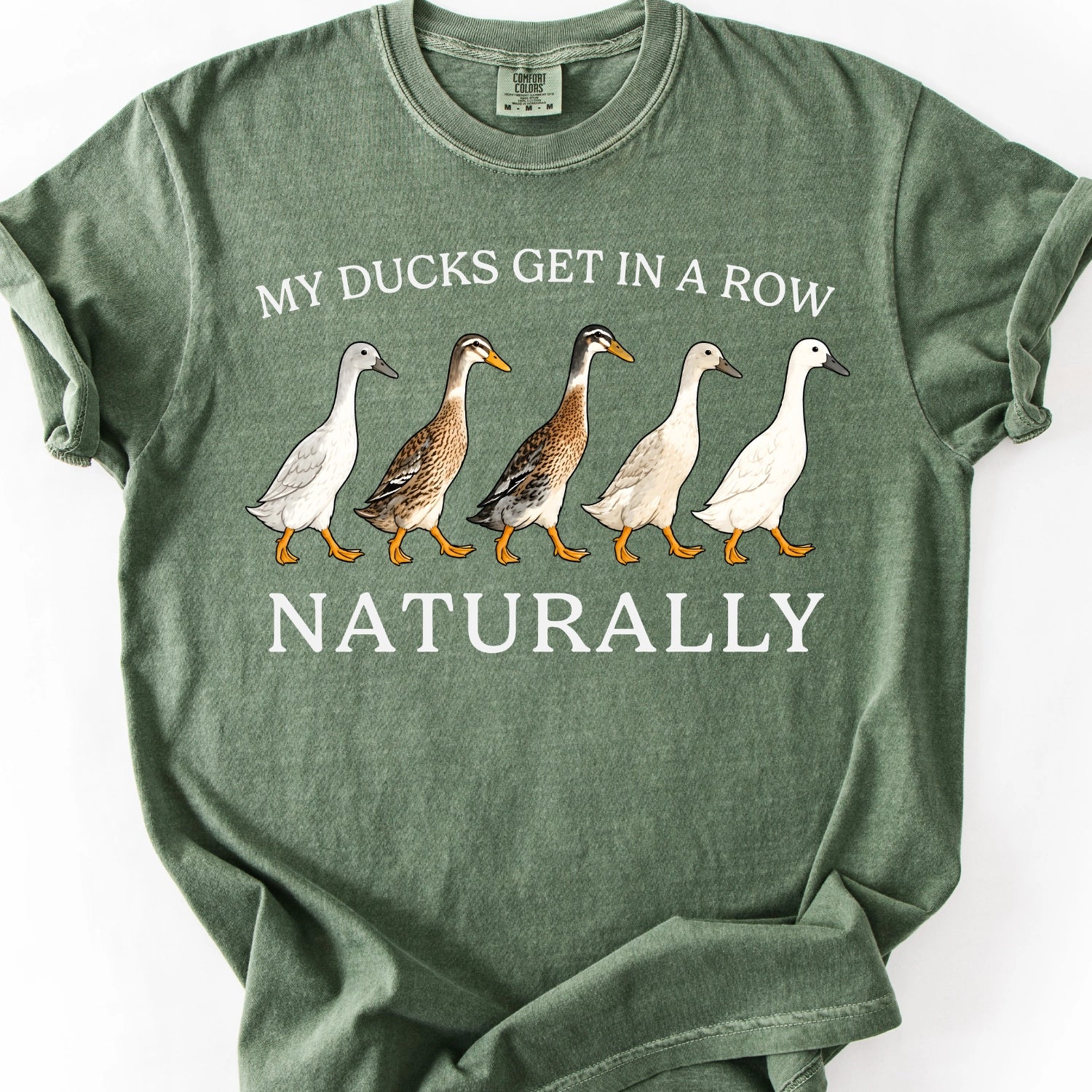 My Ducks Get In A Row Naturally T-Shirt