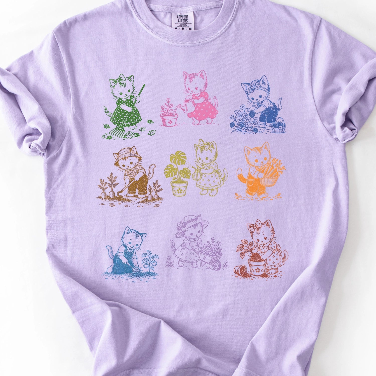 Gardening Cats  T-Shirt