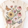 Echinacea Butterfly Garden T-Shirt