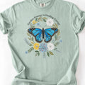 Faux Patchwork Garden Energy Is Healing Energy T-Shirt