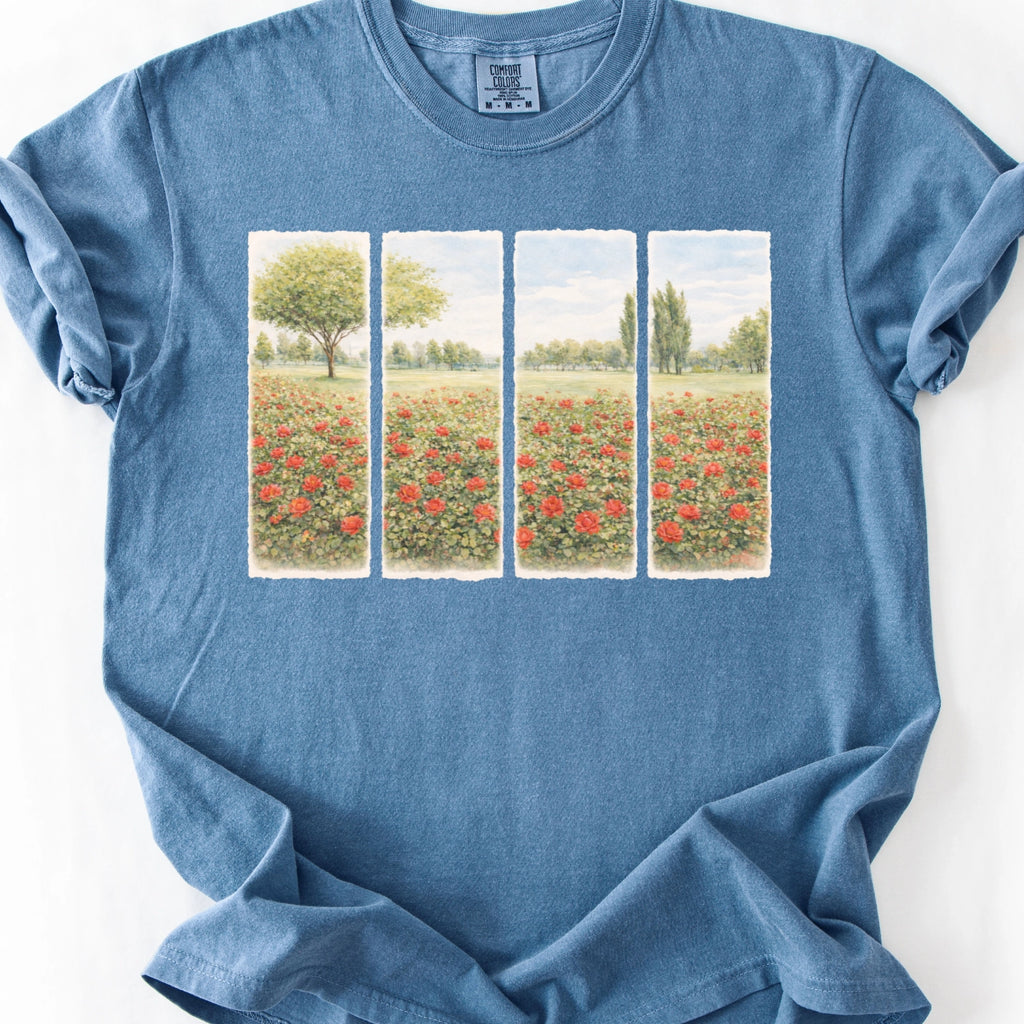 Floral Landscape T-Shirt