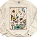 Floral Collage Sweatshirt