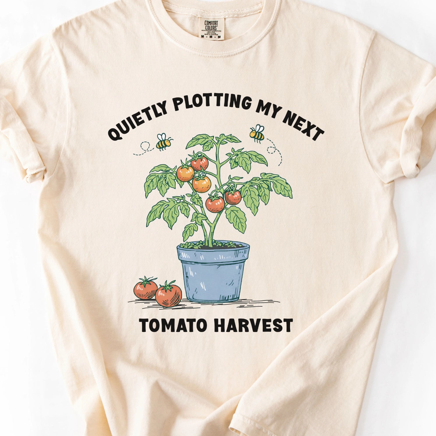 Quietly Plotting My Next Tomato Harvest T-Shirt