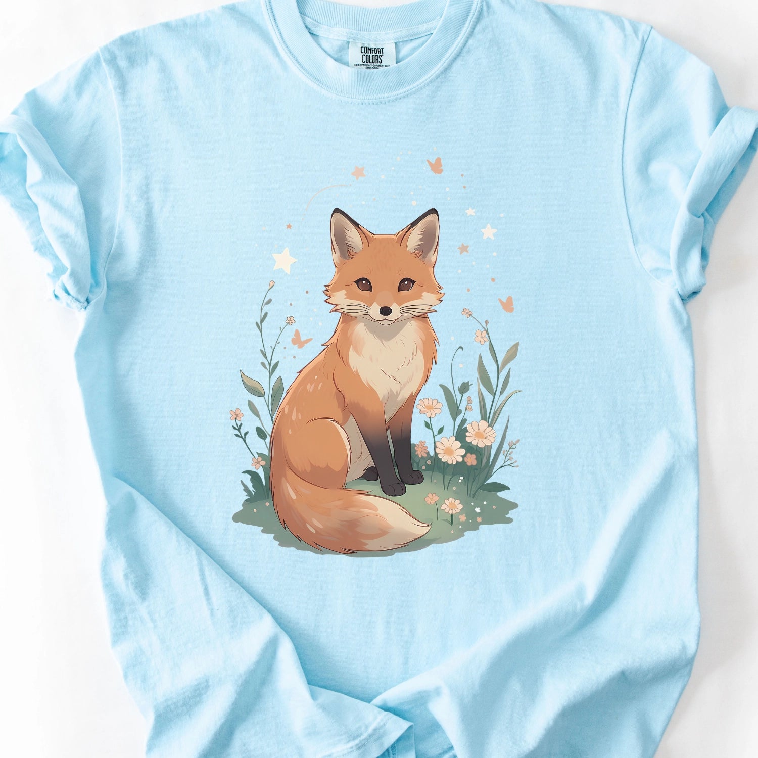 Floral Fox T-Shirt