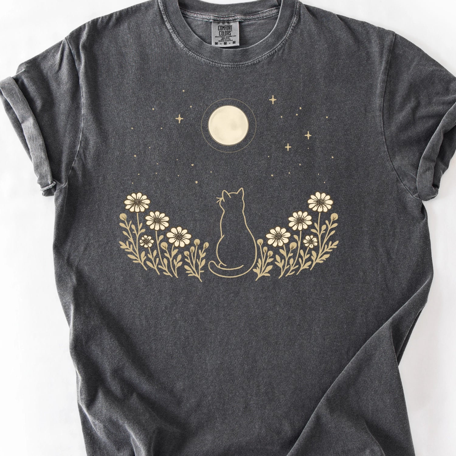 Mooonlit Cat T-shirt