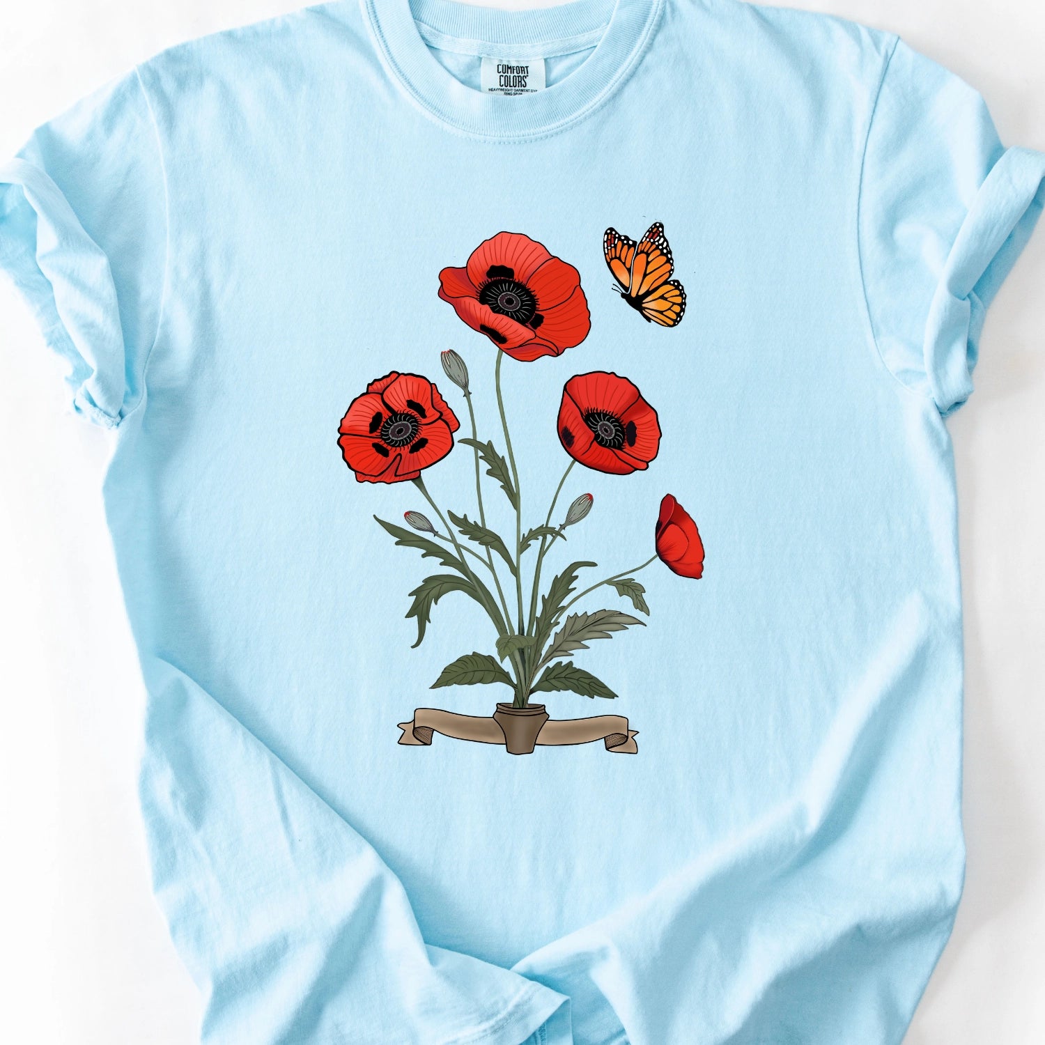 Poppy Flower T-Shirt