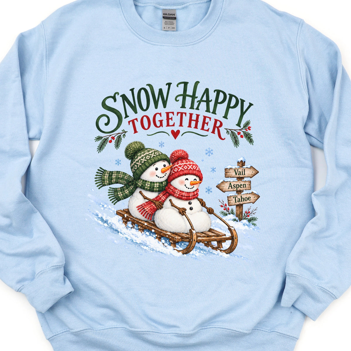Snow Happy Together Sweatshirt