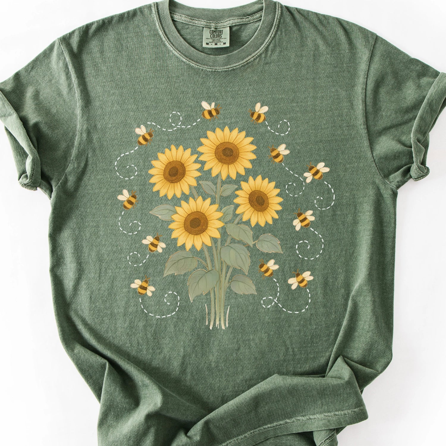 Sunflower and Bees T-shirt