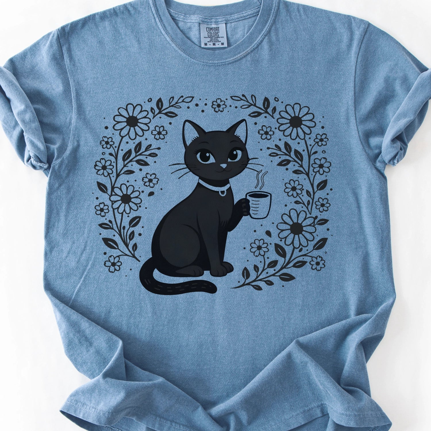 Black Cat Coffee T-shirt