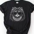 Vintage Glam Cat T-Shirt