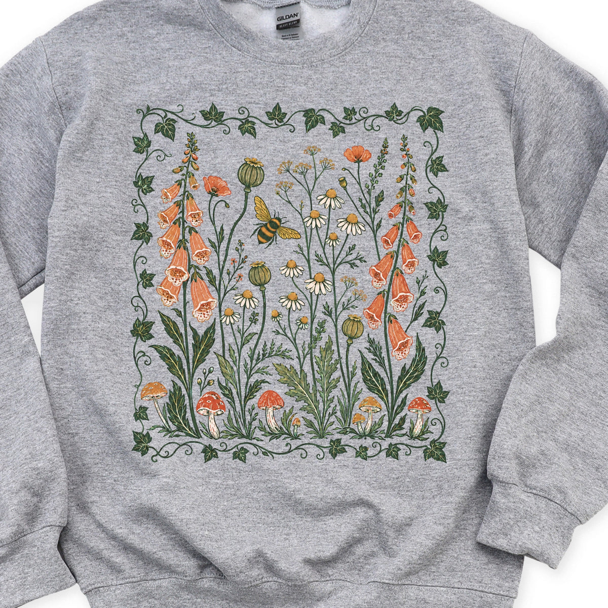 Botanic Block Print Sweatshirt