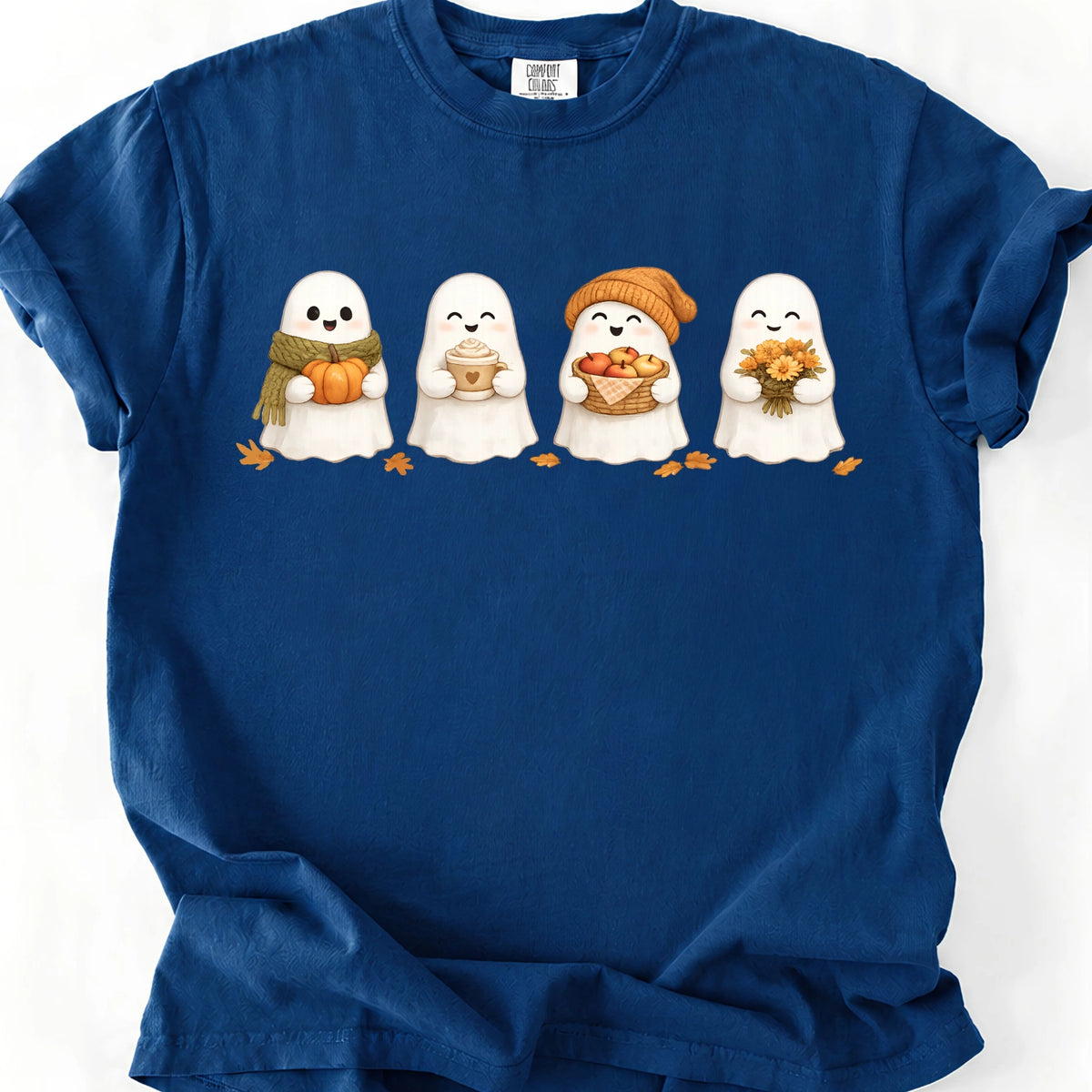 Four Cute Autumn Ghosts T-Shirt