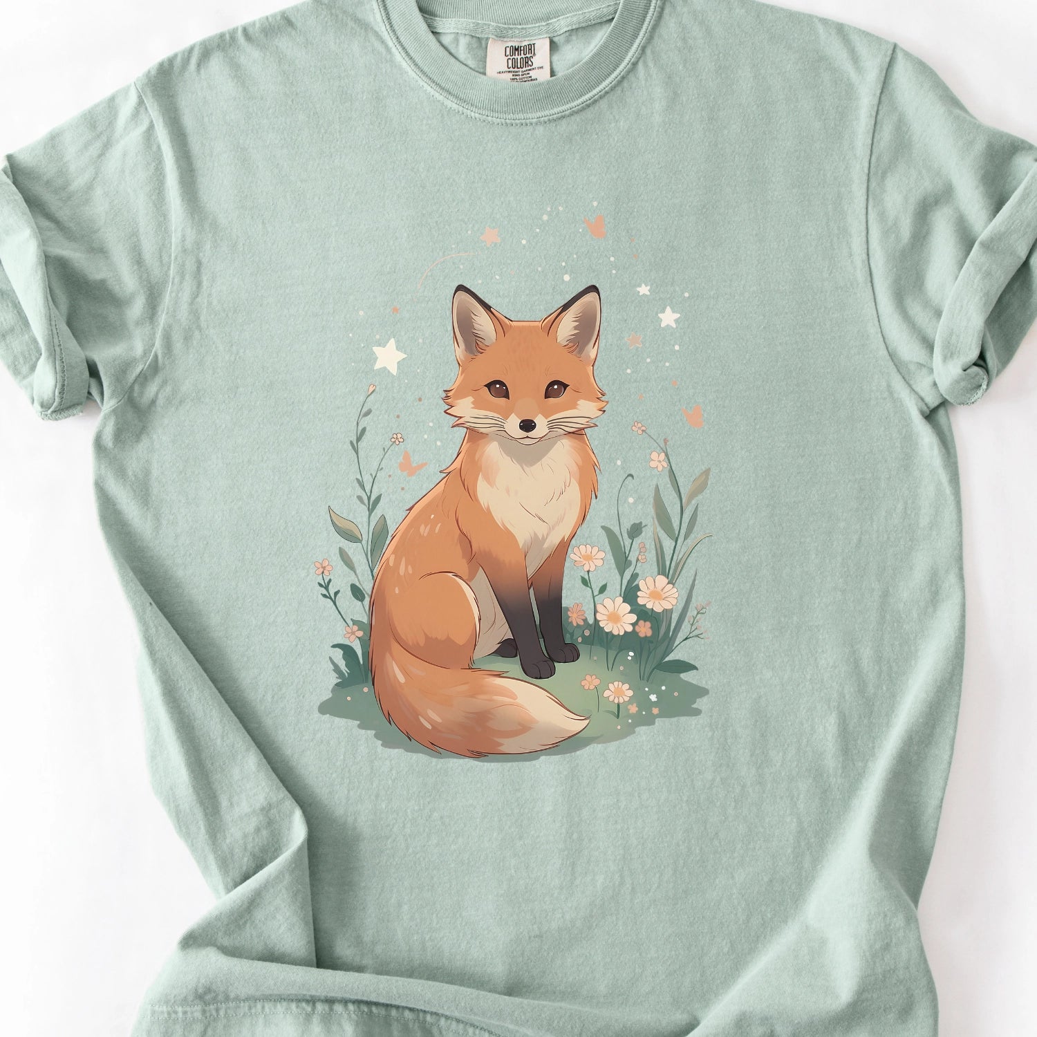 Floral Fox T-Shirt