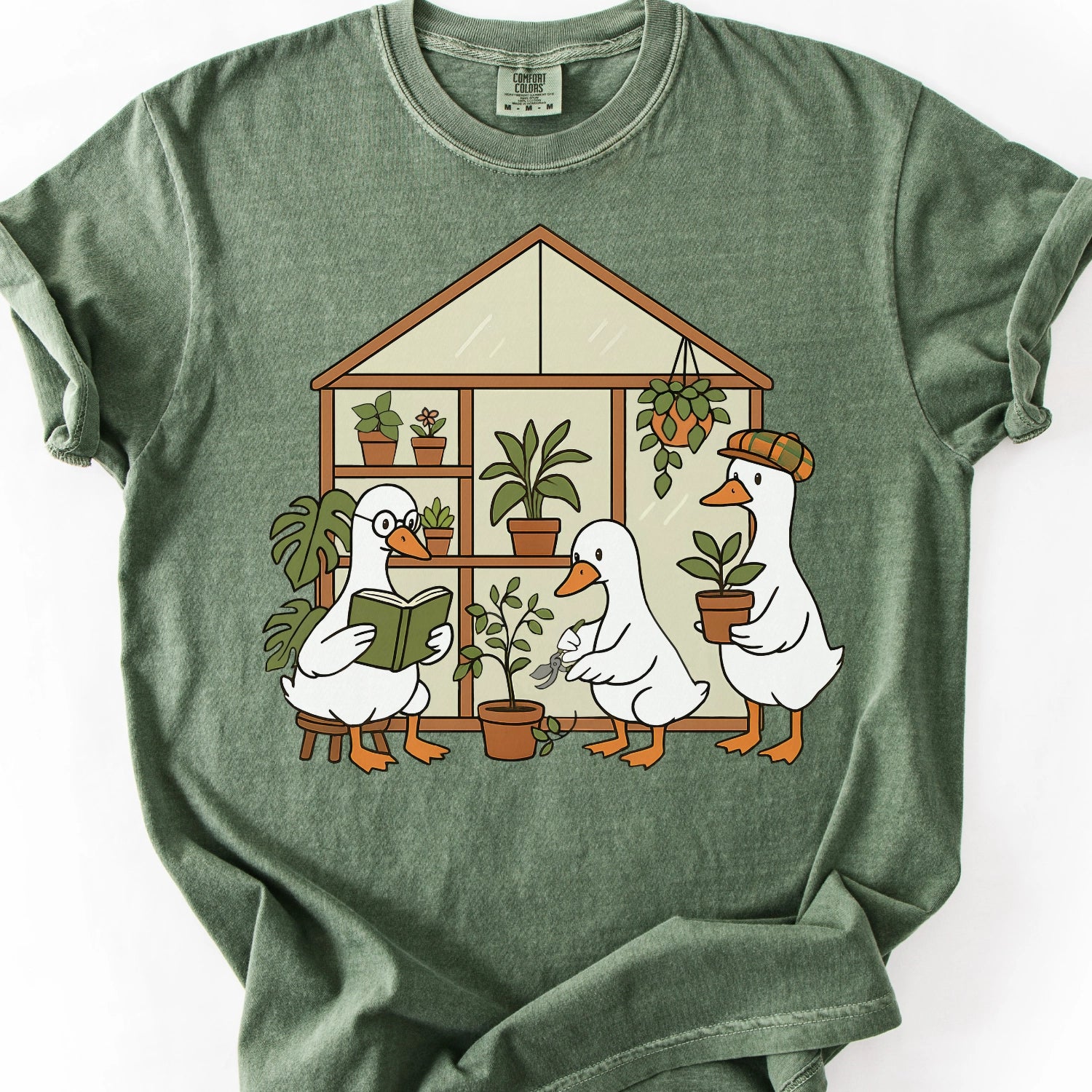 Geese Greenhouse T-Shirt