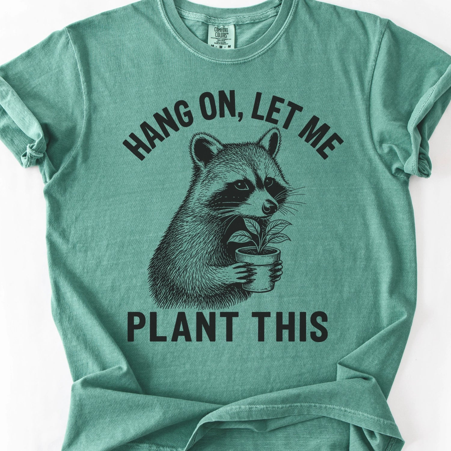 Racoon Gardening T-shirt