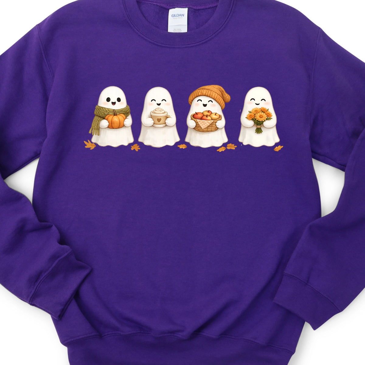 Four Cute Autumn Ghosts Sweatshirt