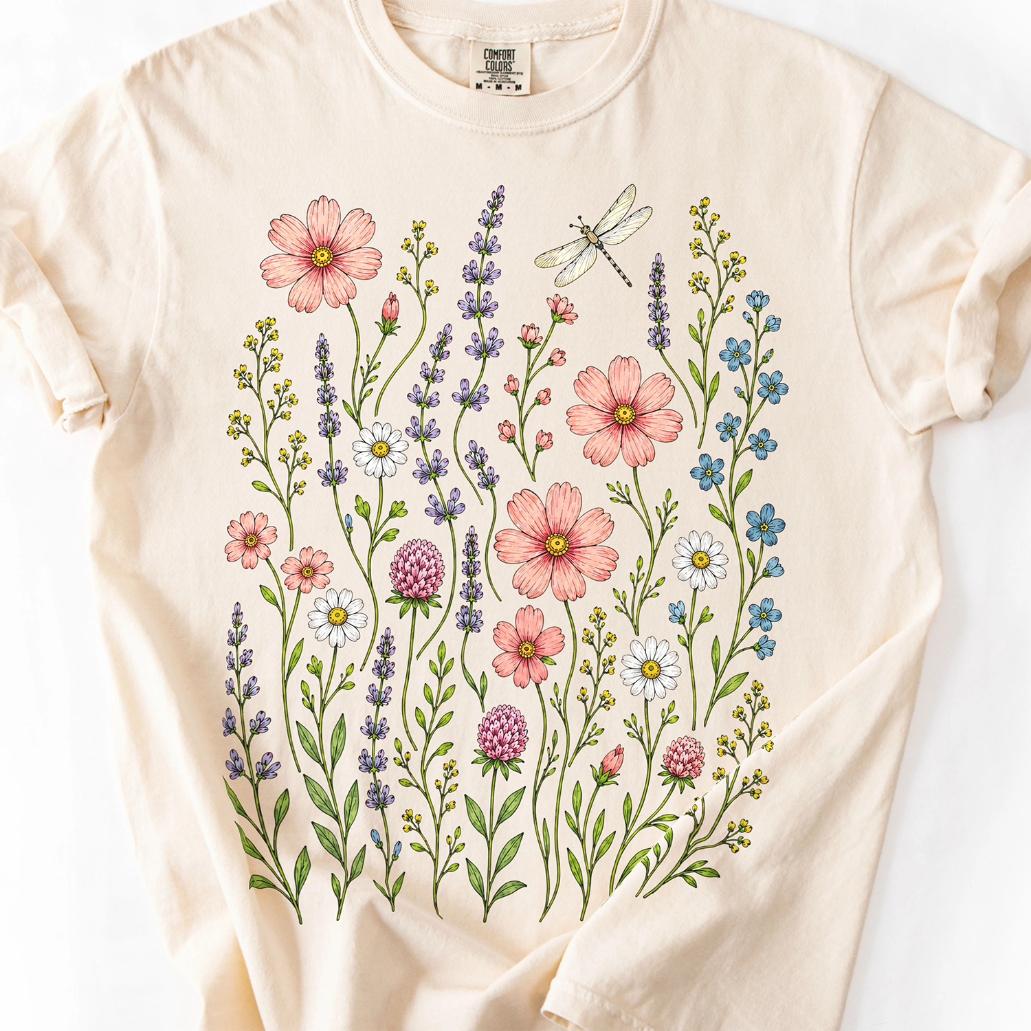 Garden Flowers Collage T-Shirt