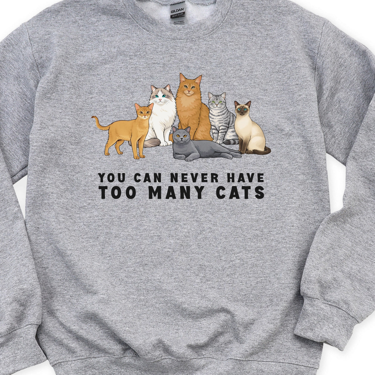 Too Many Cats Sweatshirt