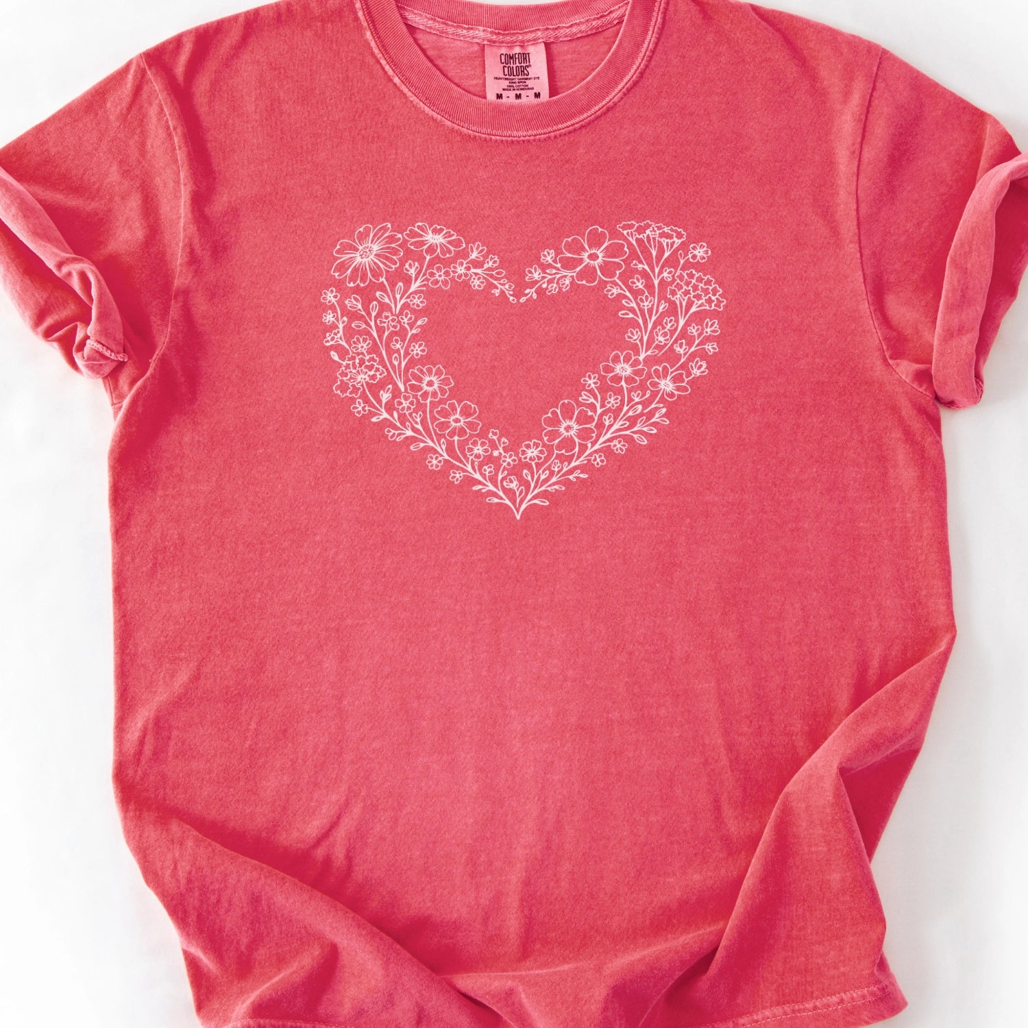 Floral Heart T-shirt