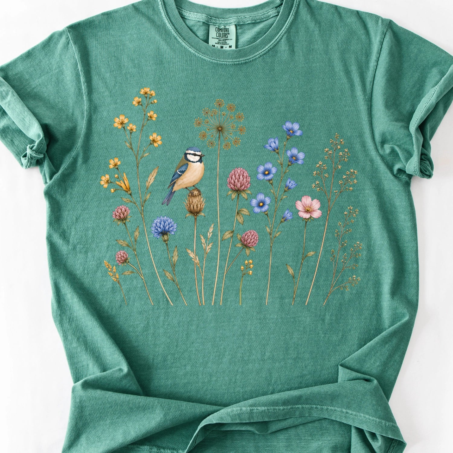 Wildflower Bird T-Shirt