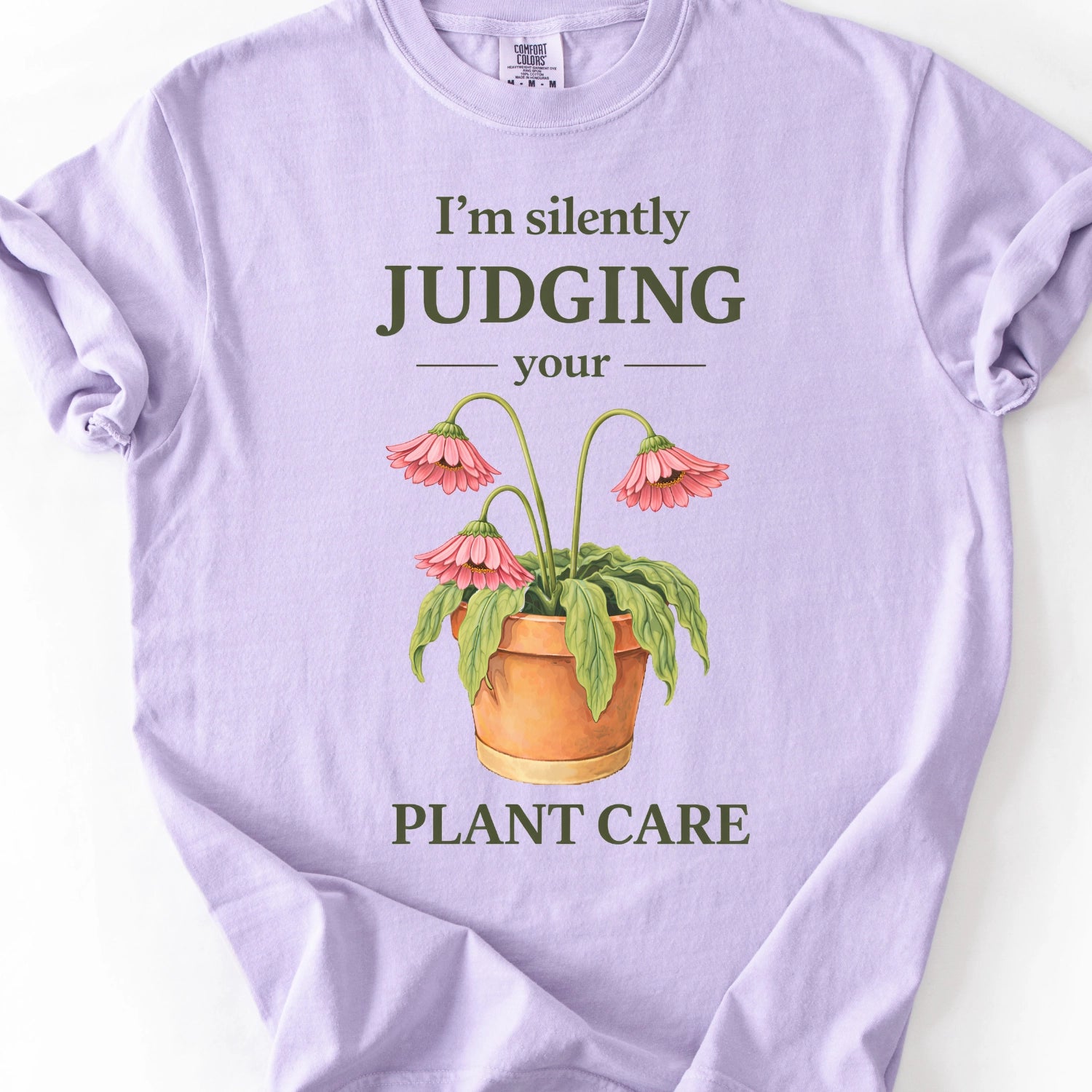 Judging Your Plant Care T-Shirt