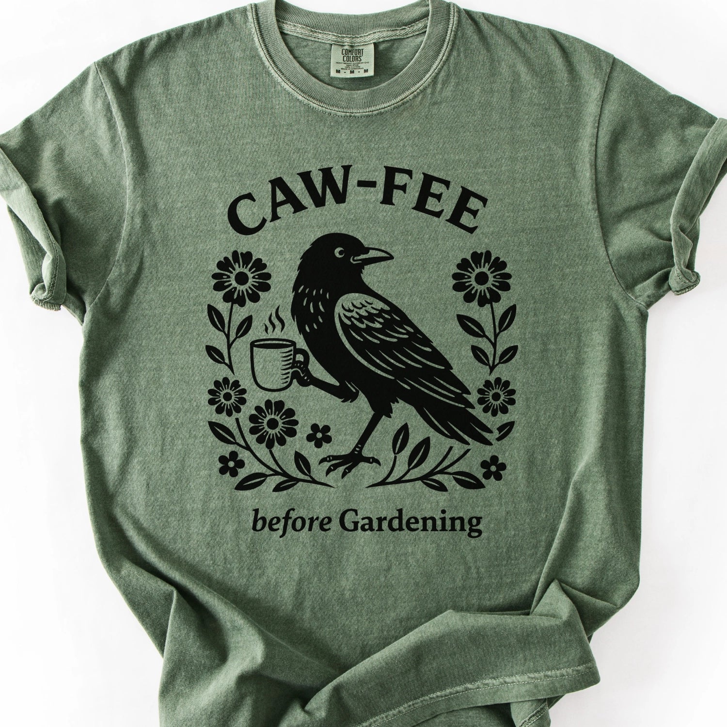 Caw-Fee Crow T-Shirt