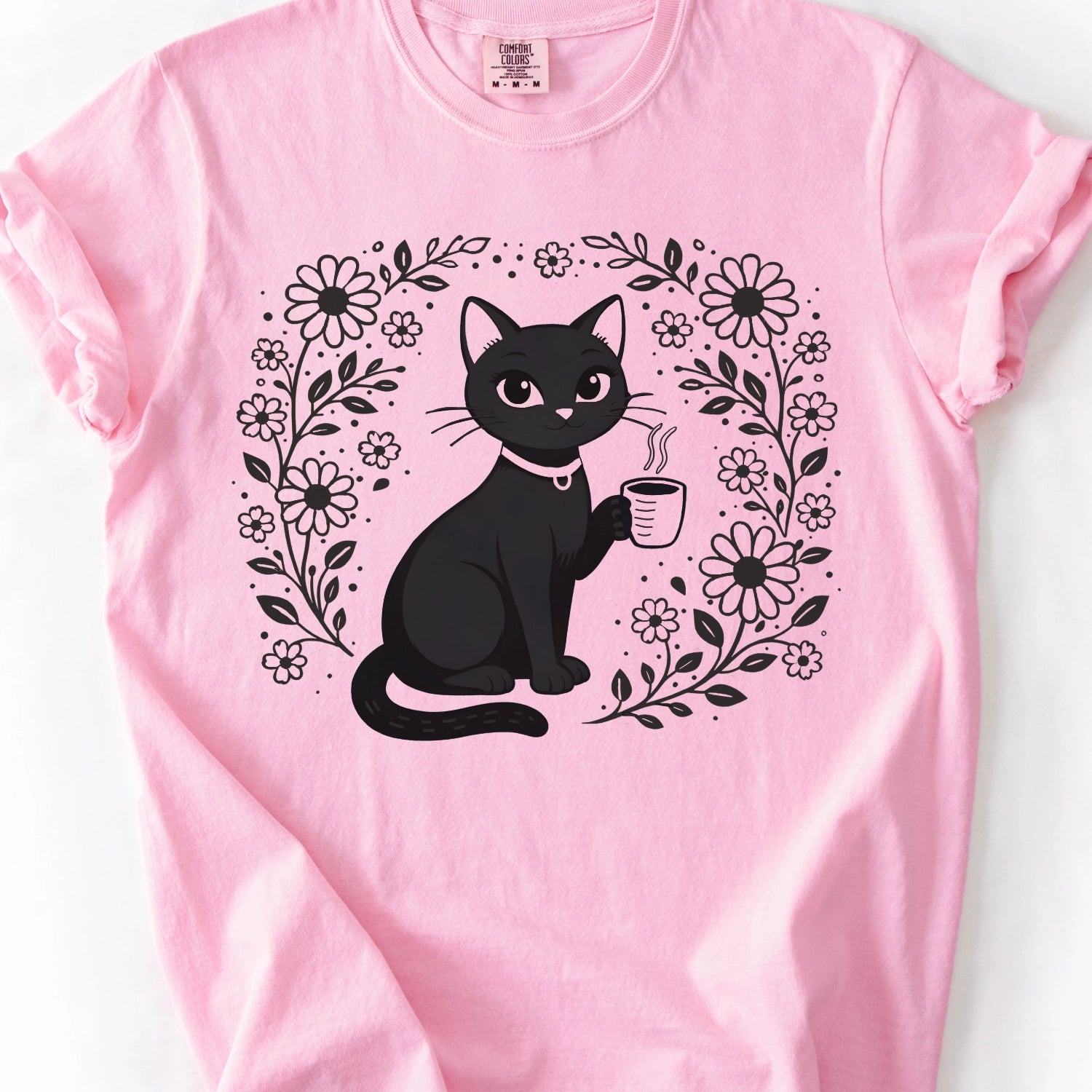 Black Cat Coffee T-shirt
