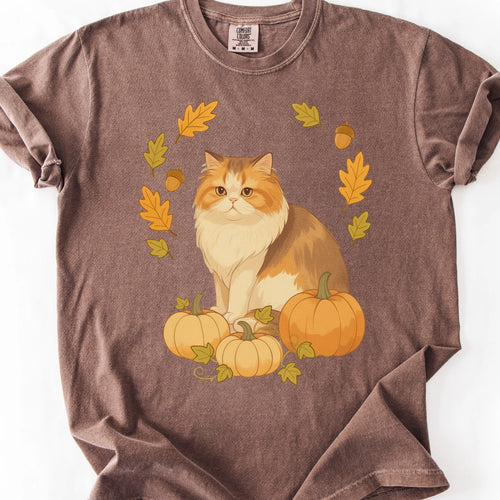 Calico in the Pumpkin Patch T-Shirt