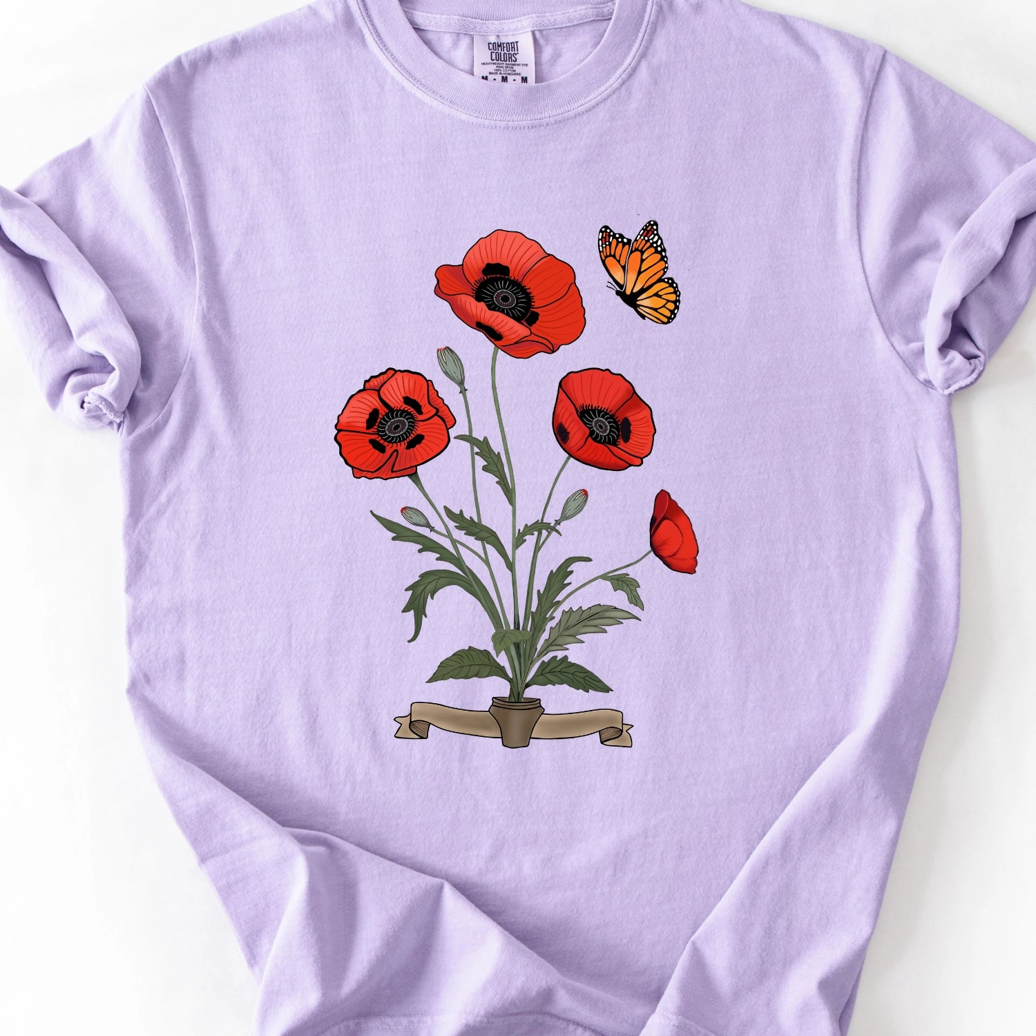 Poppy Flower T-Shirt