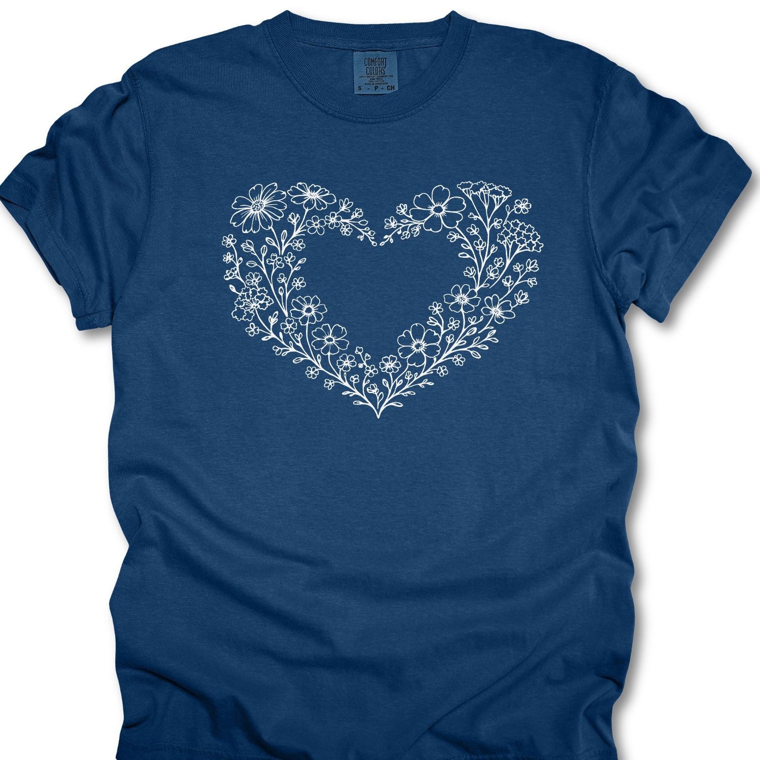 Floral Heart T-shirt