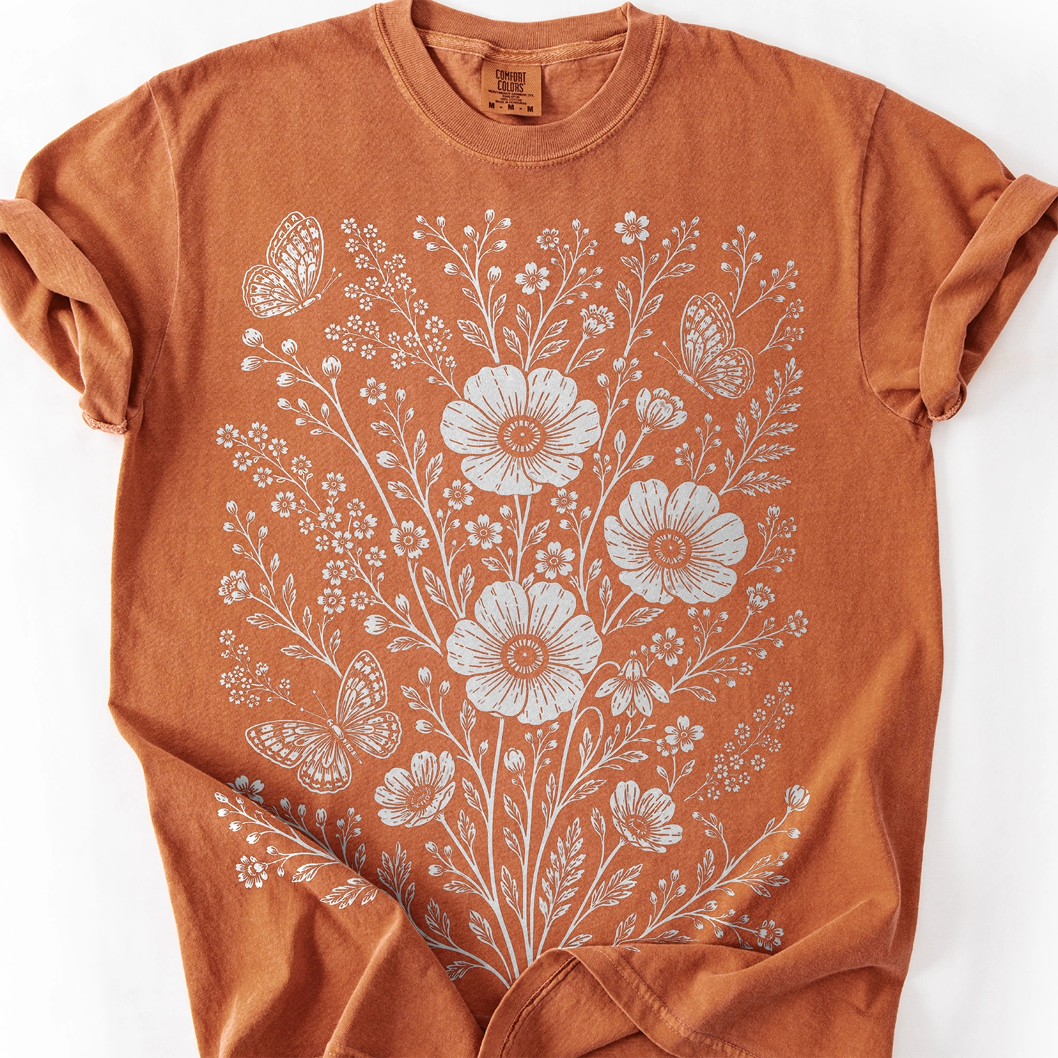 Flower Collage T-Shirt